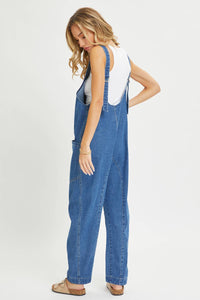 ONE-AND-DONE DENIM JUMPSUIT