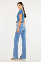 HIGH RISE WIDE LEG FLARE JEANS