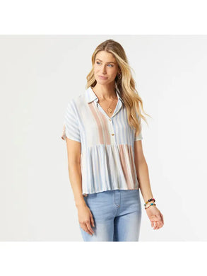 Striped Camp Shirt