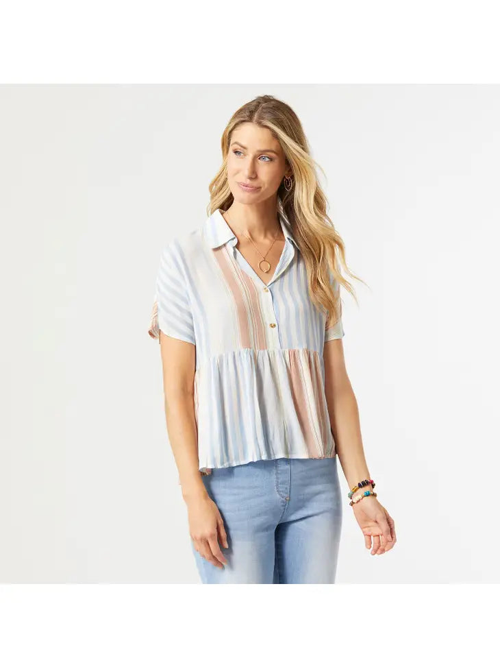 Striped Camp Shirt