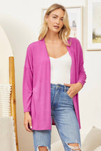 Open Front Cardigan