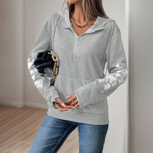 Solid Hooded Sweatshirt Printed Long Sleeve Thin Pullover