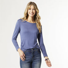 Vienna Long Sleeve Side Cinched Top