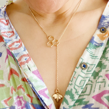 Bee With Me Necklace, Gold