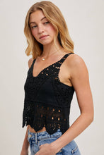 CROCHET LACE TANK