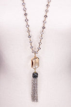 Athena Necklace in Smoke