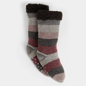 Striped Slipper Sock