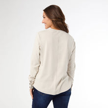 Alexis Super Soft Top with Snap Cuff