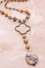 Alani Necklace in Taupe