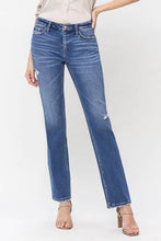 MID RISE REGULAR STRAIGHT JEANS