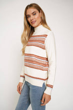 Stripe Mix Pullover