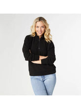 Lyla Half Zip Top With Side Pockets