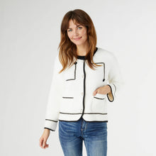 Clarice Cardigan with Trim Detail