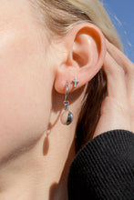 18K Gold PVD Stainless Steel Cross Stud Earrings: Stainless