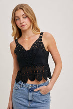 CROCHET LACE TANK