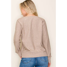 MULTI COLOR BUTTON SWEATER