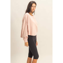 Oversized Drop Shoulder Sweatshirt