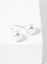 8mm Pearl Post Stud Earrings
