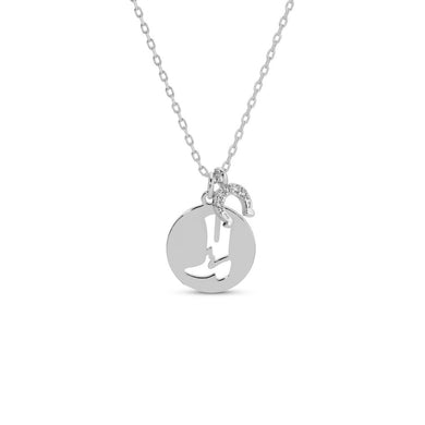 Boot & Horseshoe Necklace