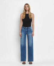MID RISE FULL LENGTH WIDE LEG JEANS