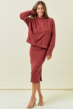 STRIPE TEXTURED HALF ZIP UP LONG SLEEVE SWEATSHIRT