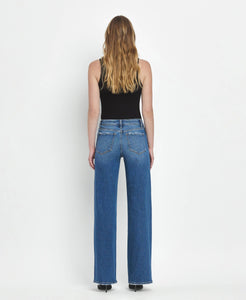 MID RISE FULL LENGTH WIDE LEG JEANS
