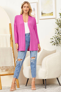 Open Front Cardigan