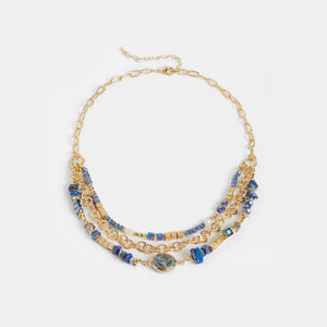 Liv Necklace: Blue