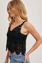 CROCHET LACE TANK