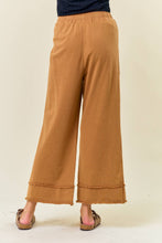 Vintage Washed Wide-Leg Ankle Length Sweatpants