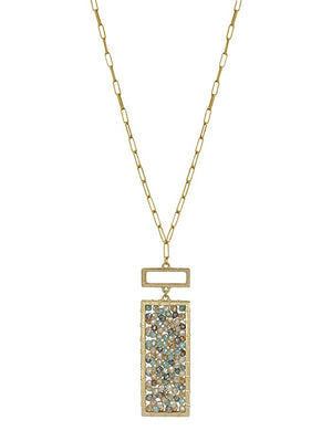 COLE LIGHT MULTI CRYSTAL PENDANT