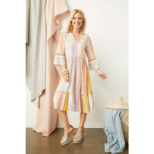 Willow Light Pastel Tiered Dress