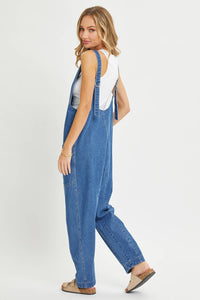 ONE-AND-DONE DENIM JUMPSUIT