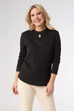 Super Soft Keyhole Neck Top
