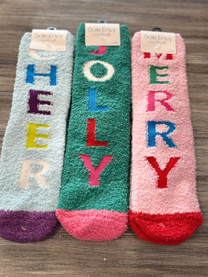 Holiday Word Socks