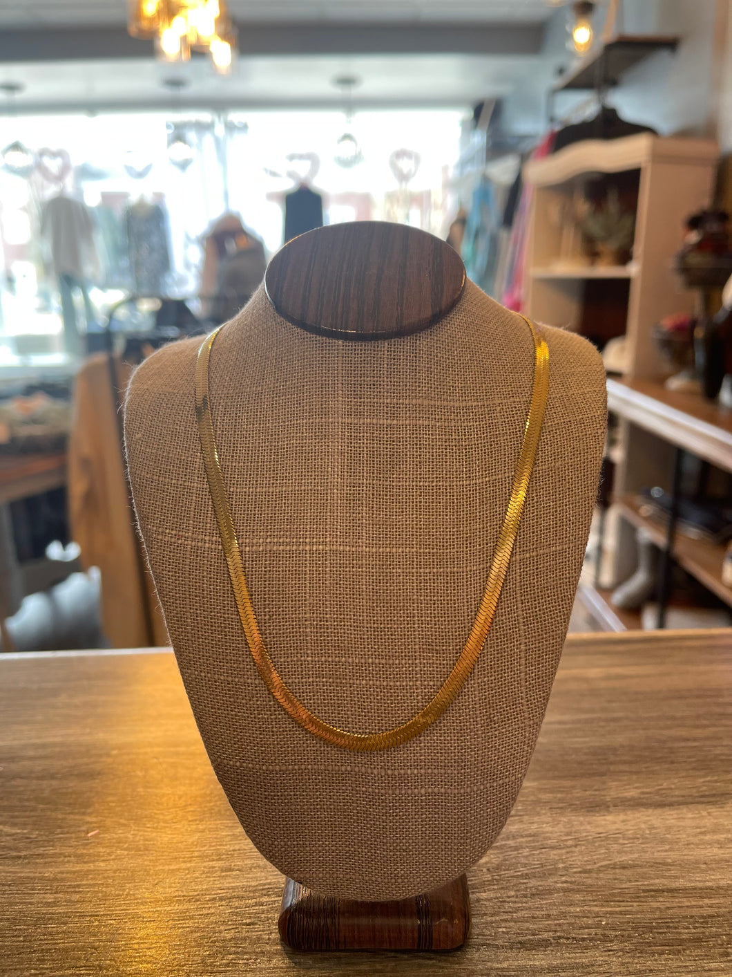 PVD Herringbone Necklace