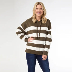 Luxe Stripe Pullover