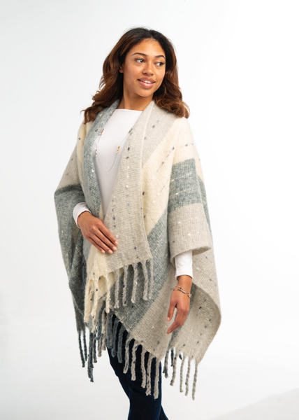 Block Stripe Wrap