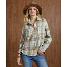Becca Flannel Shirt with Distressing