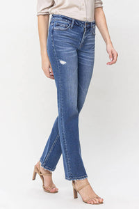 MID RISE REGULAR STRAIGHT JEANS