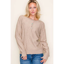 MULTI COLOR BUTTON SWEATER