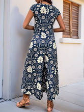 FLoral wide-leg jumpsuit