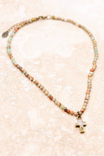 Kara Necklace in Imperial Jasper