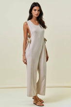 BUTTERY SOFT OVERALLS W/ SIDE RIBBON TIE