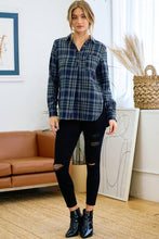 Hi/lo Half Placket Shirt