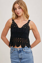 CROCHET LACE TANK