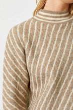 Stripe Dolman Sleeve Sweater