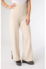 Luxe Contrast Trim Sweater Pant