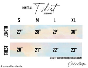 YOU MATTER Front & Back Mineral Graphic Top