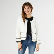 Clarice Cardigan with Trim Detail